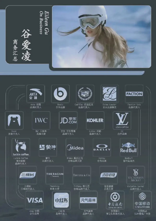 體育明星代言