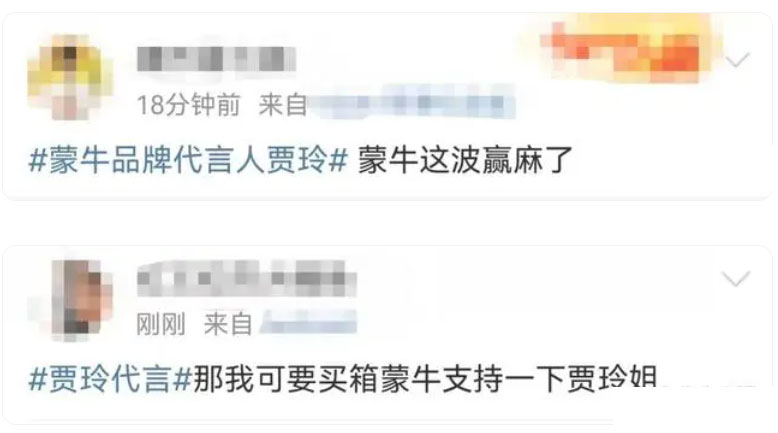 賈玲廣告代言